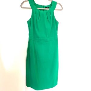 Emerald green halter neck Jacob dress